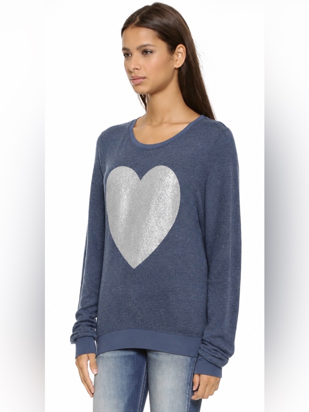 Wildfox heart pullover